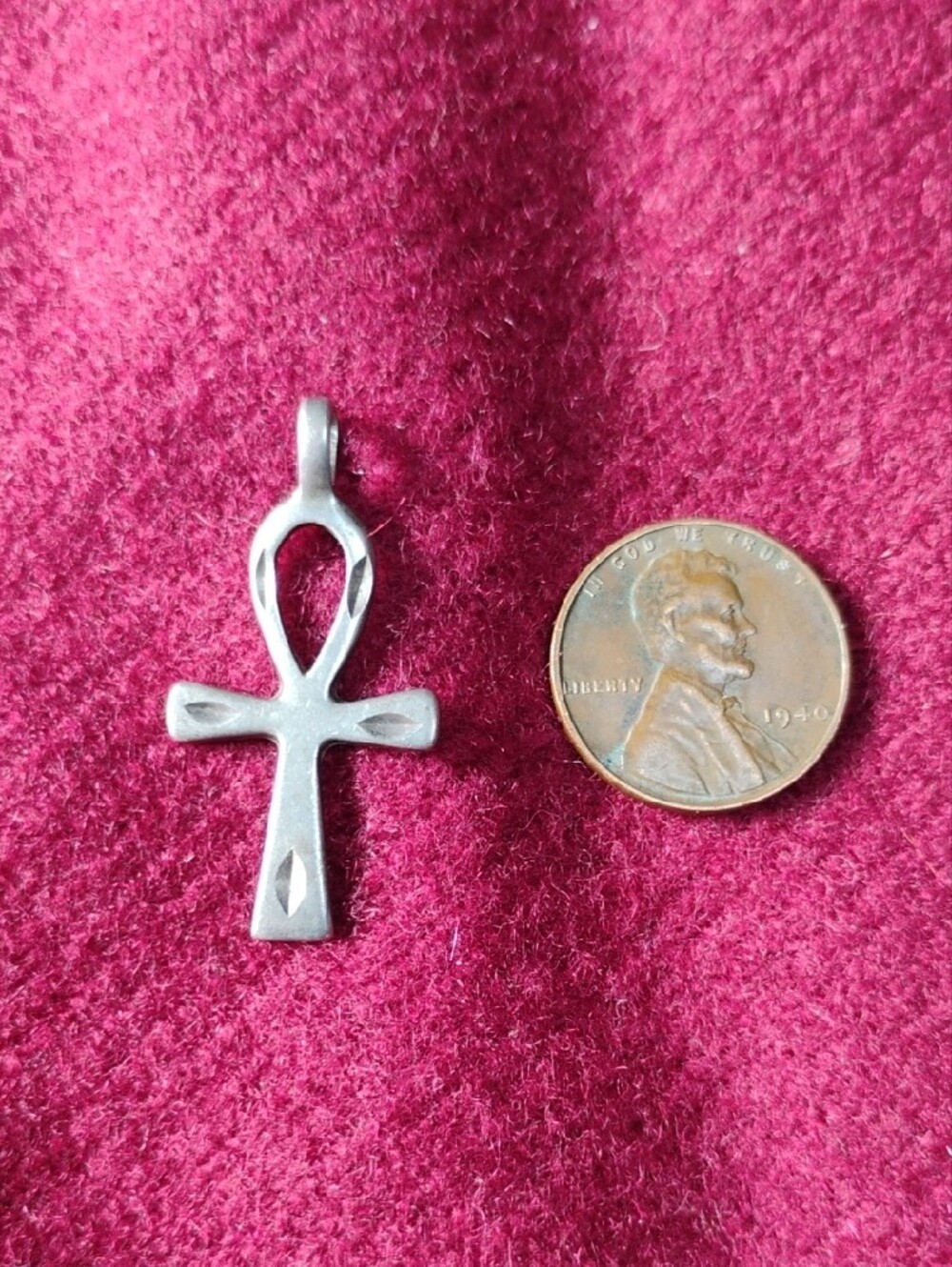 Silver Ankh - Picture 3 of 6